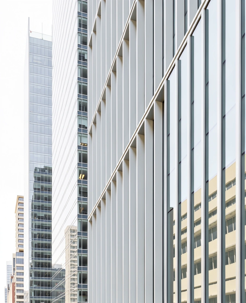 Modern Australian architectural lines representing financial structure